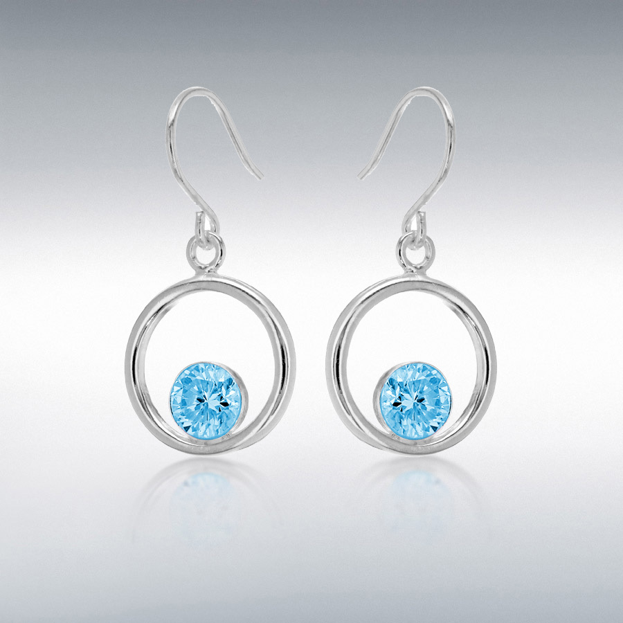 ROUND CZ BLUE