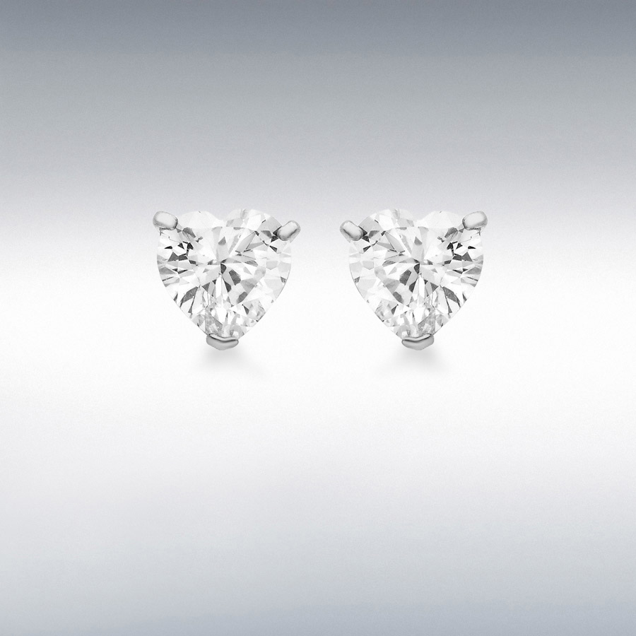 5MM HEART W/CZ