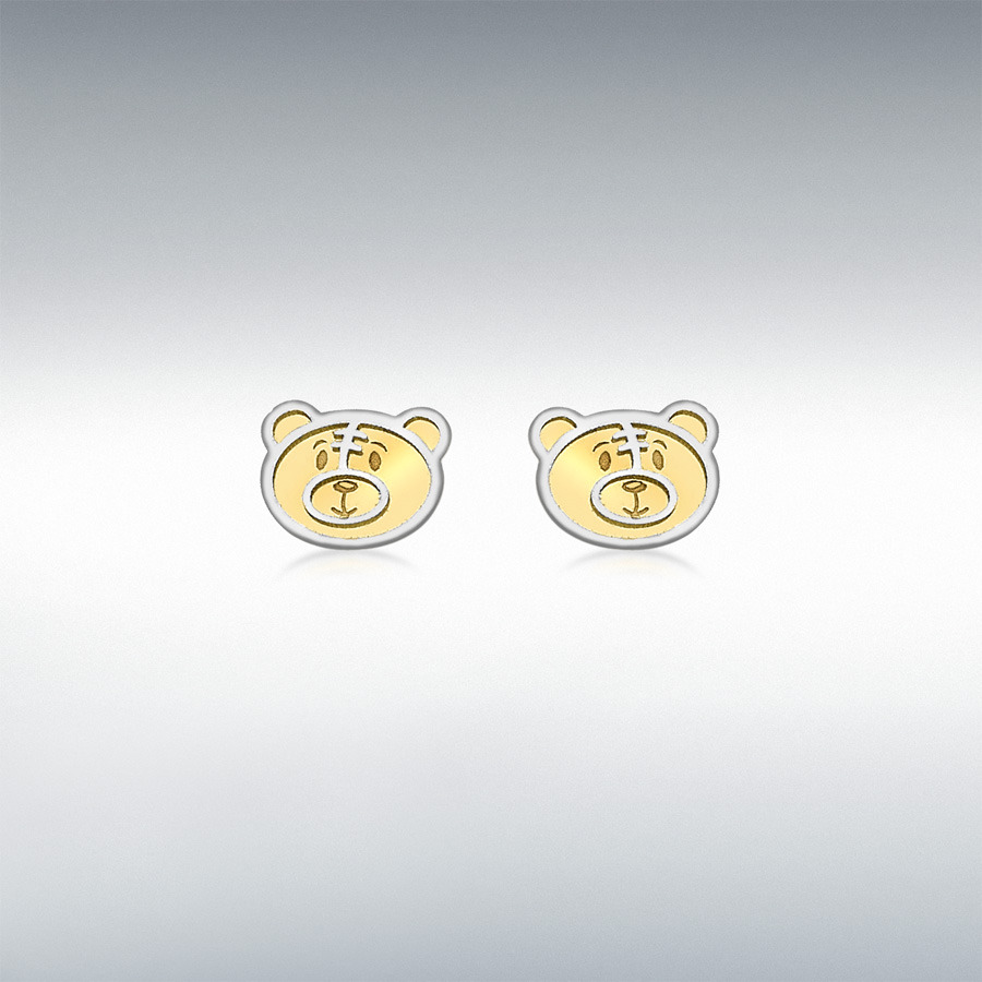 BEAR FACE STUDS