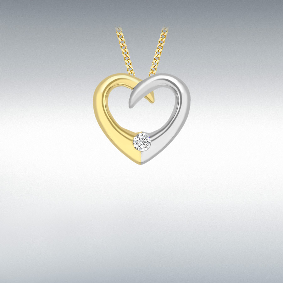 2COL CZ HEART