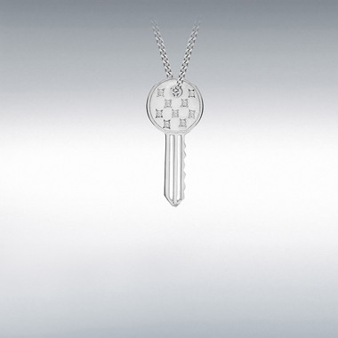 CZ KEY PENDANT