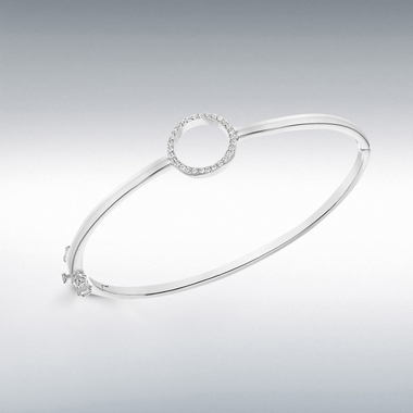 CZ RING BANGLE