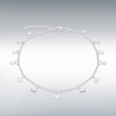 HEARTS ANKLET