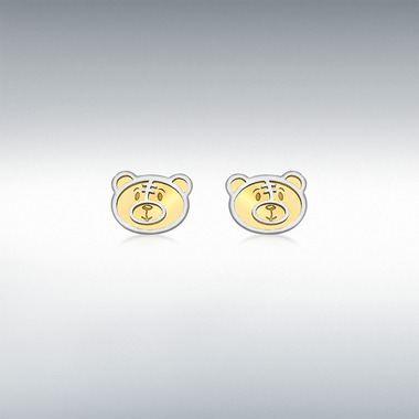 BEAR FACE STUDS