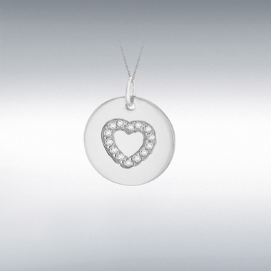 CZ HEART DISC