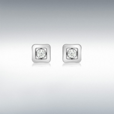 SQUARE CZ STUD